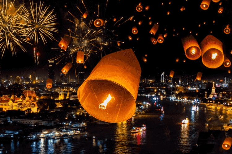 New Year Celebrations in Thailand