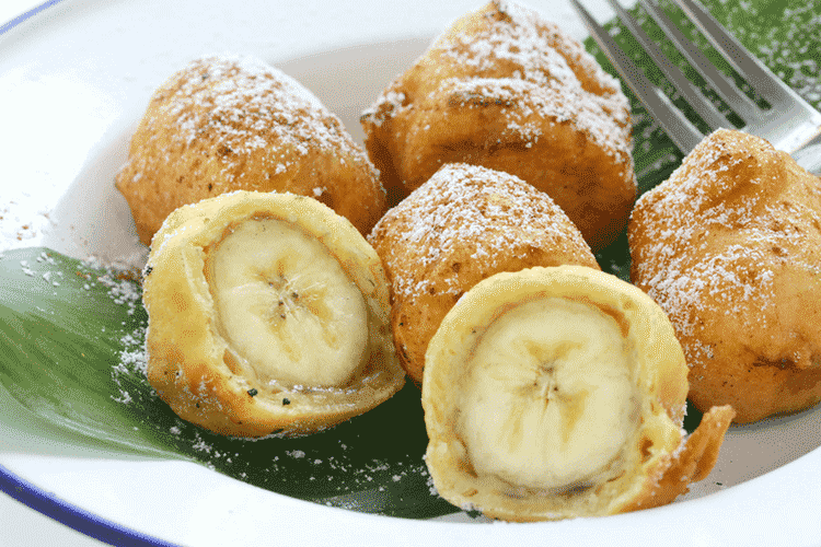 Thai Fried Banana Desert