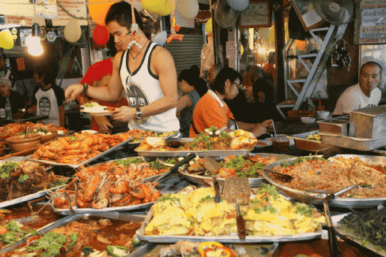 Delicious street food in Thaialnd