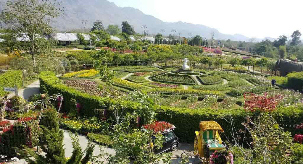 Flower Gardens in Khao Yai National Park