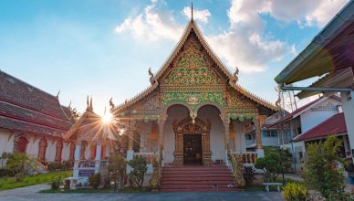 Wat Chiang Man Temple in Thailand