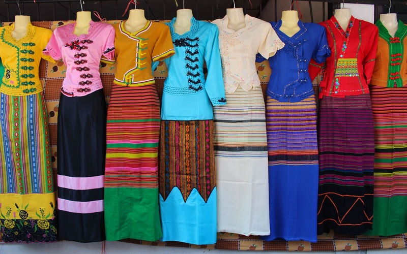 Thailand traditional female dress