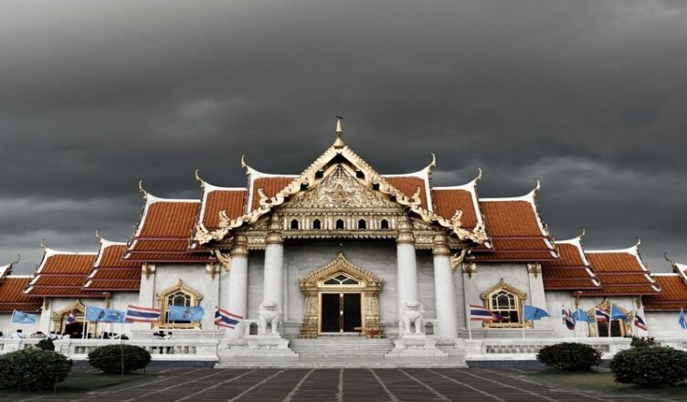 Marble Temple in Bangkok Thailand