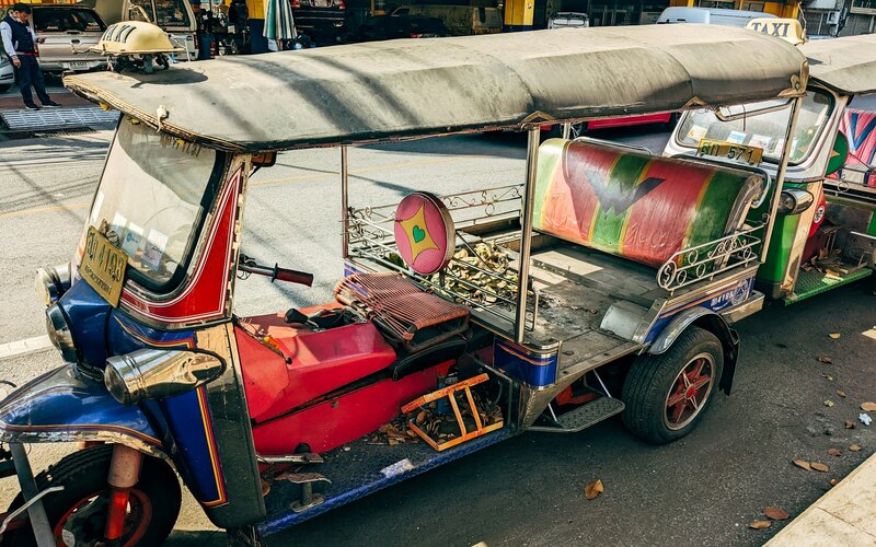 Motorbike Taxis Bangkok