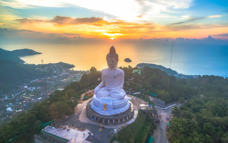 Big Buddha Statue Phuket Thailand